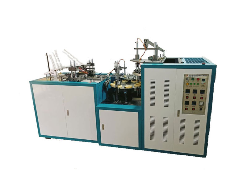 Image of drinking paper cup making machine